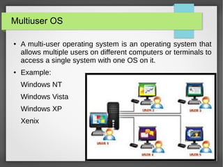 Types of os | PPT