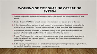 Comprehensive Overview of Multiprogramming and Time Sharing Operating ...