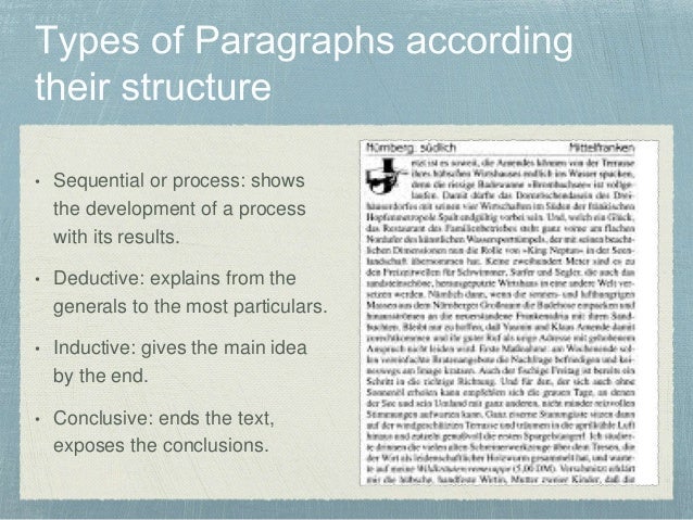 paragraphs