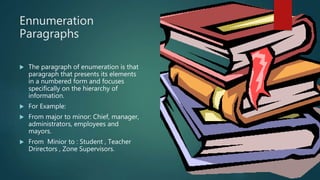 Types of paragraphs | PPT