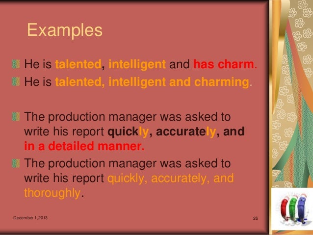 Antithesis examples picture