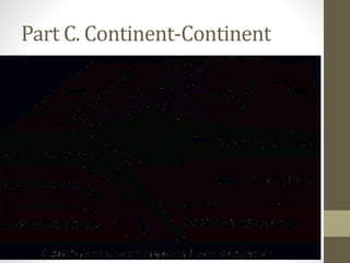 Part C. Continent-Continent
 