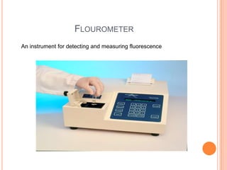 Types of pcr and fluorimeter (1) | PPTX
