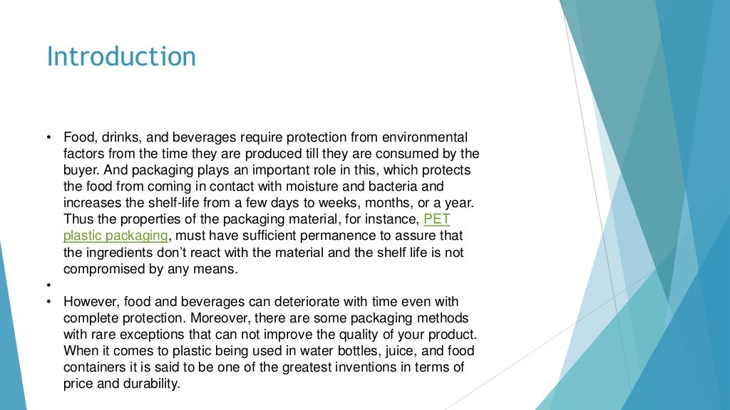 Types of plastic food packaging and safety!