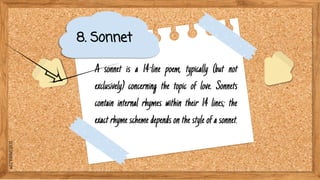 Types of Poetry | PDF