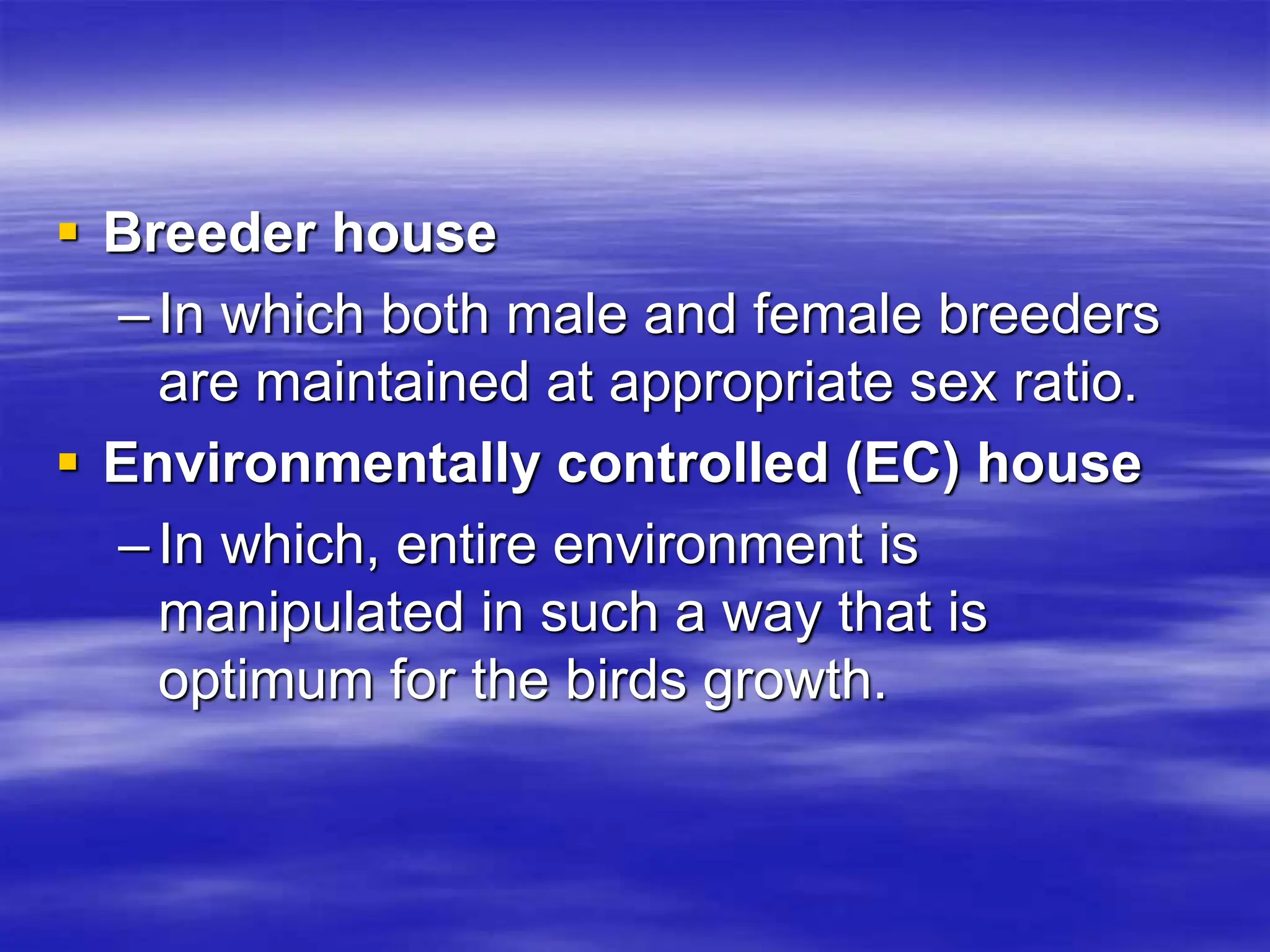 Curated visual reference: Fresh Look at Types Of Poultry Housing For Poultry Production Ppt