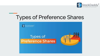 Types of Preference Shares
 