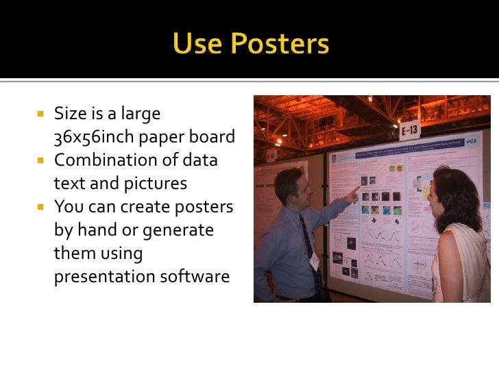 Visual aid presentation examples image