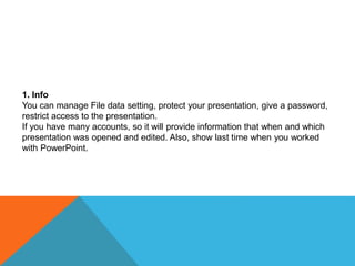 Types of presentation+file+home
