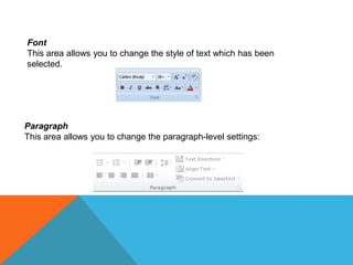 Types of presentation+file+home