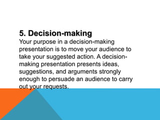 Types of presentation+file+home