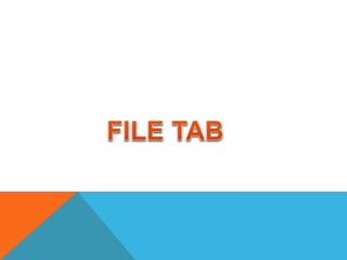 Types of presentation+file+home