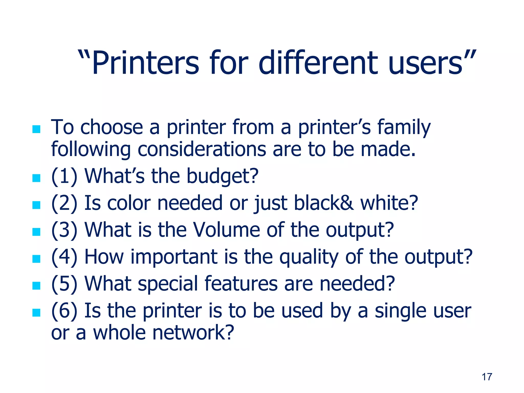 Types of Printers (working and use).pdf