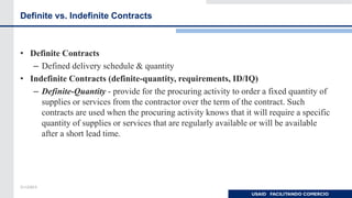 Types of procurement solicitations and types of contracts | PDF
