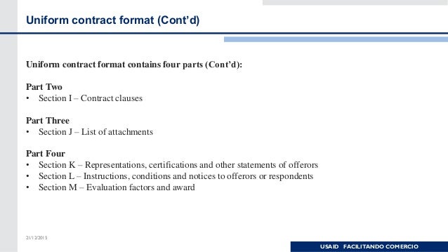types of procurement solicitations and types of contracts government contract numbers format