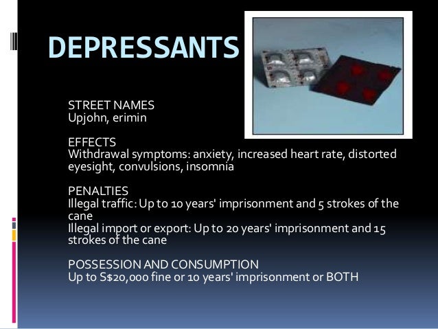 Types Of Prohibitted Drugs