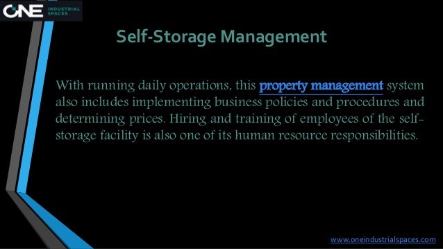 Types Of Property Management