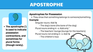 Types of Punctuations and When to Use Them Education Presentation in ...