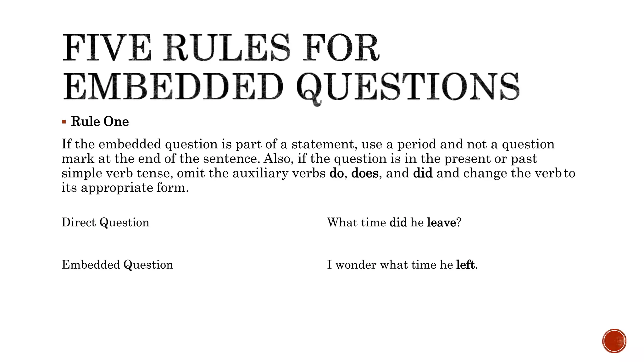 Types of Questions | PPTX