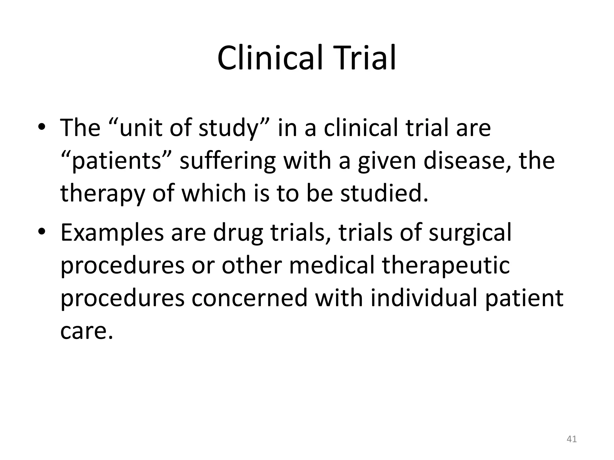 Types of rct concepts and application | PPTX
