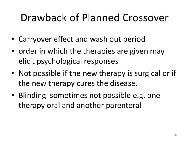 Types of rct concepts and application | PPTX
