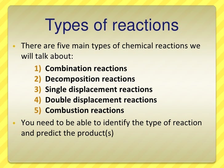 Evidence of a chemical reaction worksheet