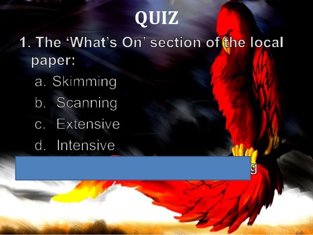 Types of reading Slide 12