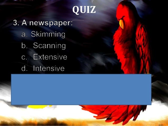 Types of reading Slide 14