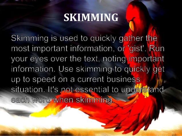 Types of reading Slide 3