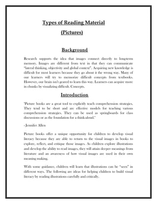 Types of reading material | PDF