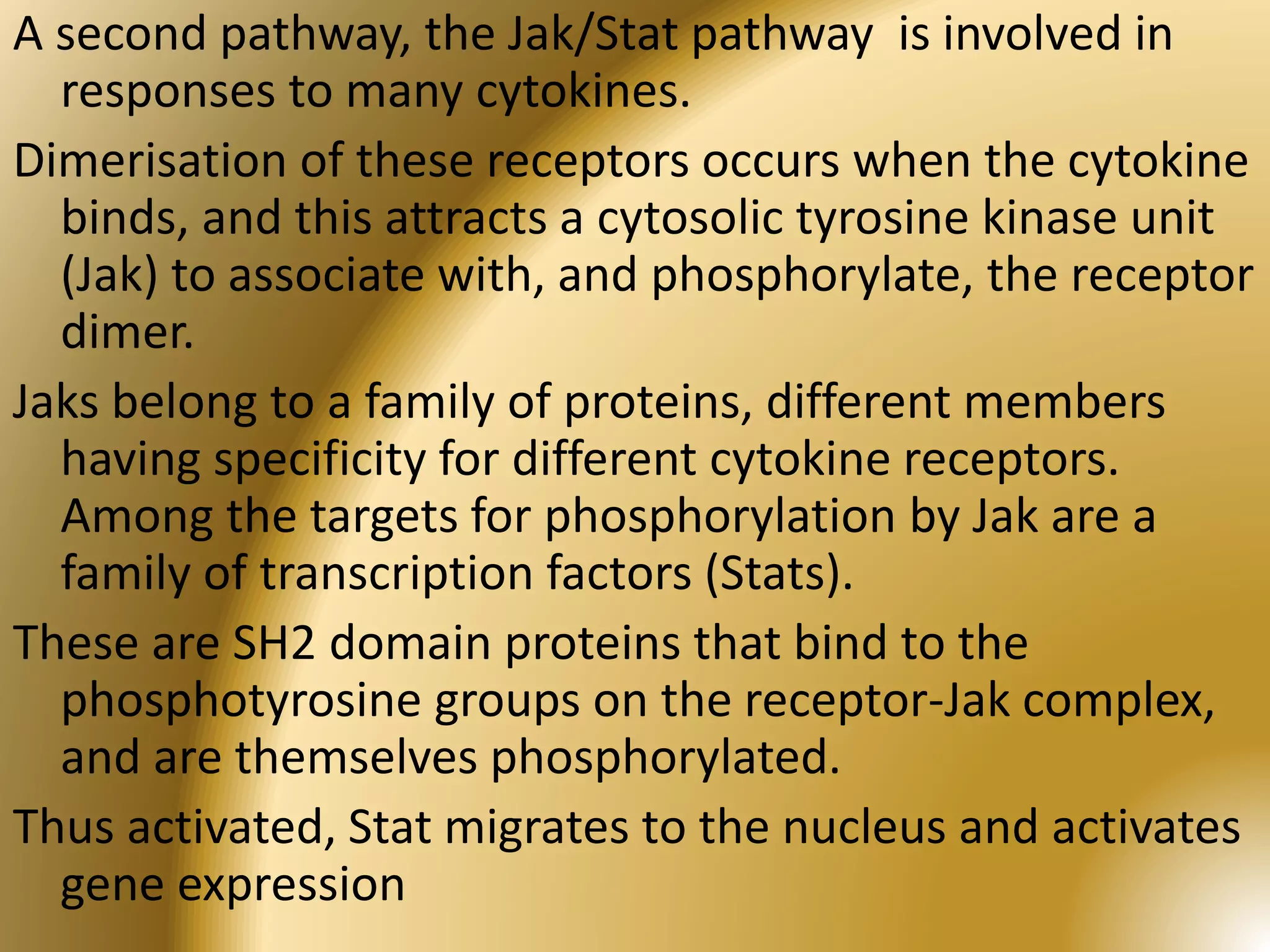 Types of receptor signal transduction pathways | PPTX