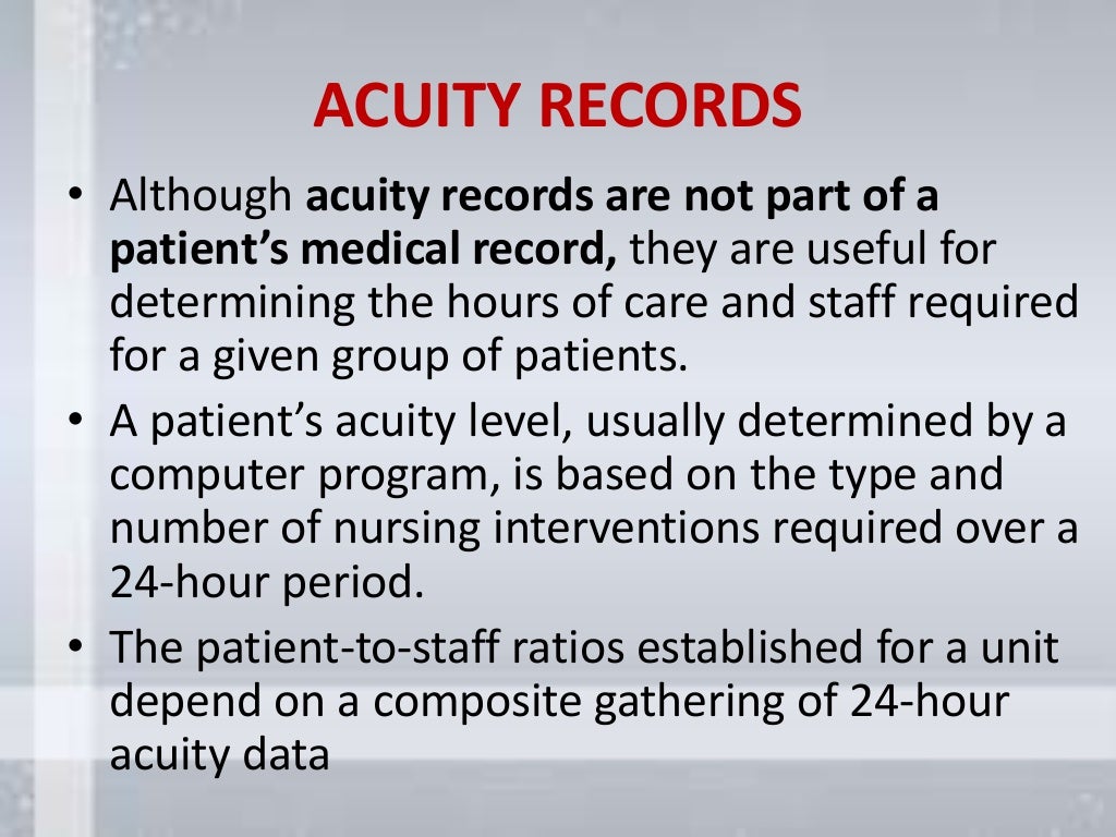 Types of records and common record keeping forms & computerized d…