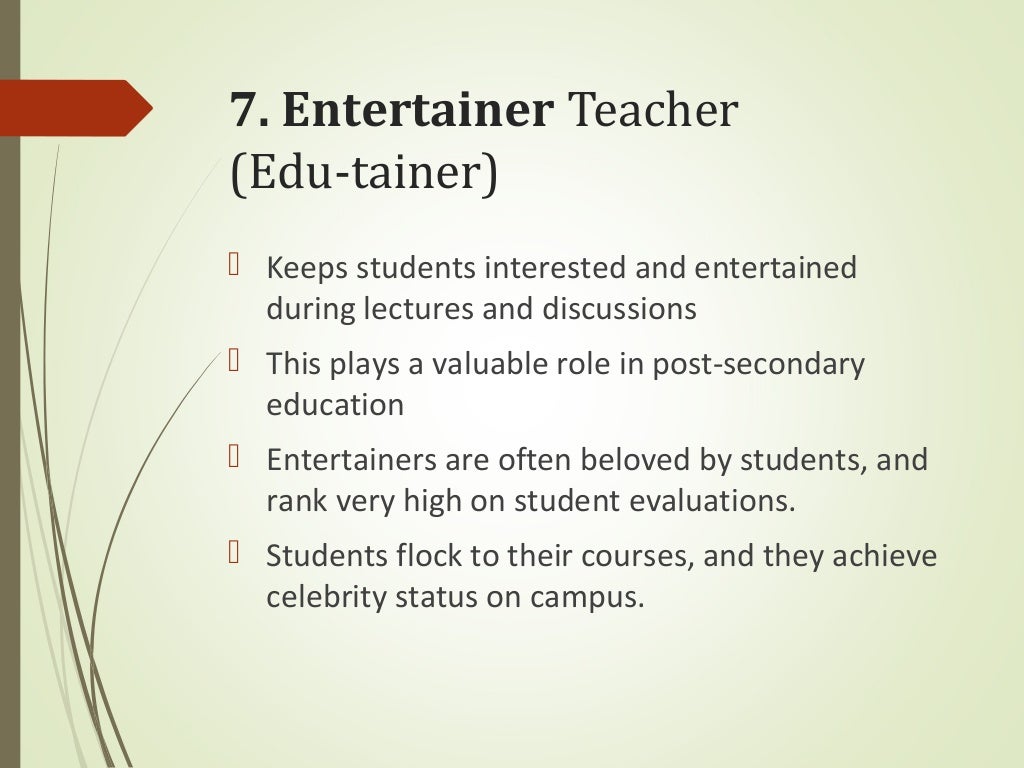 types of relationship between teacher and student