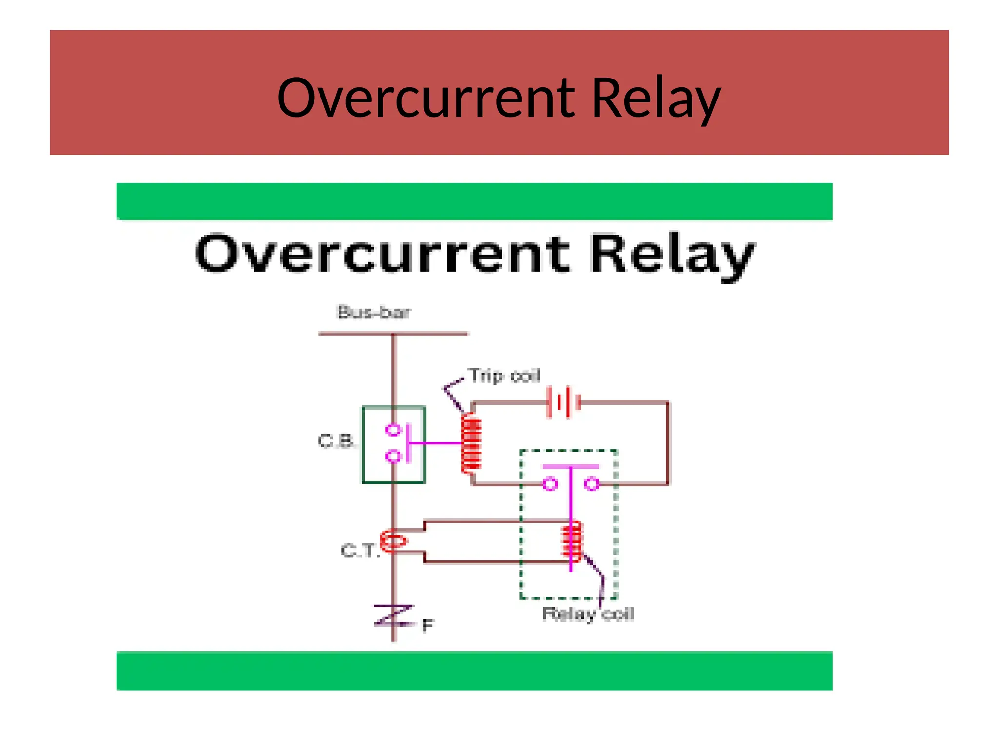 Overcurrent Relay
 