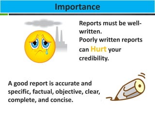 Types of Report Writng | PPTX