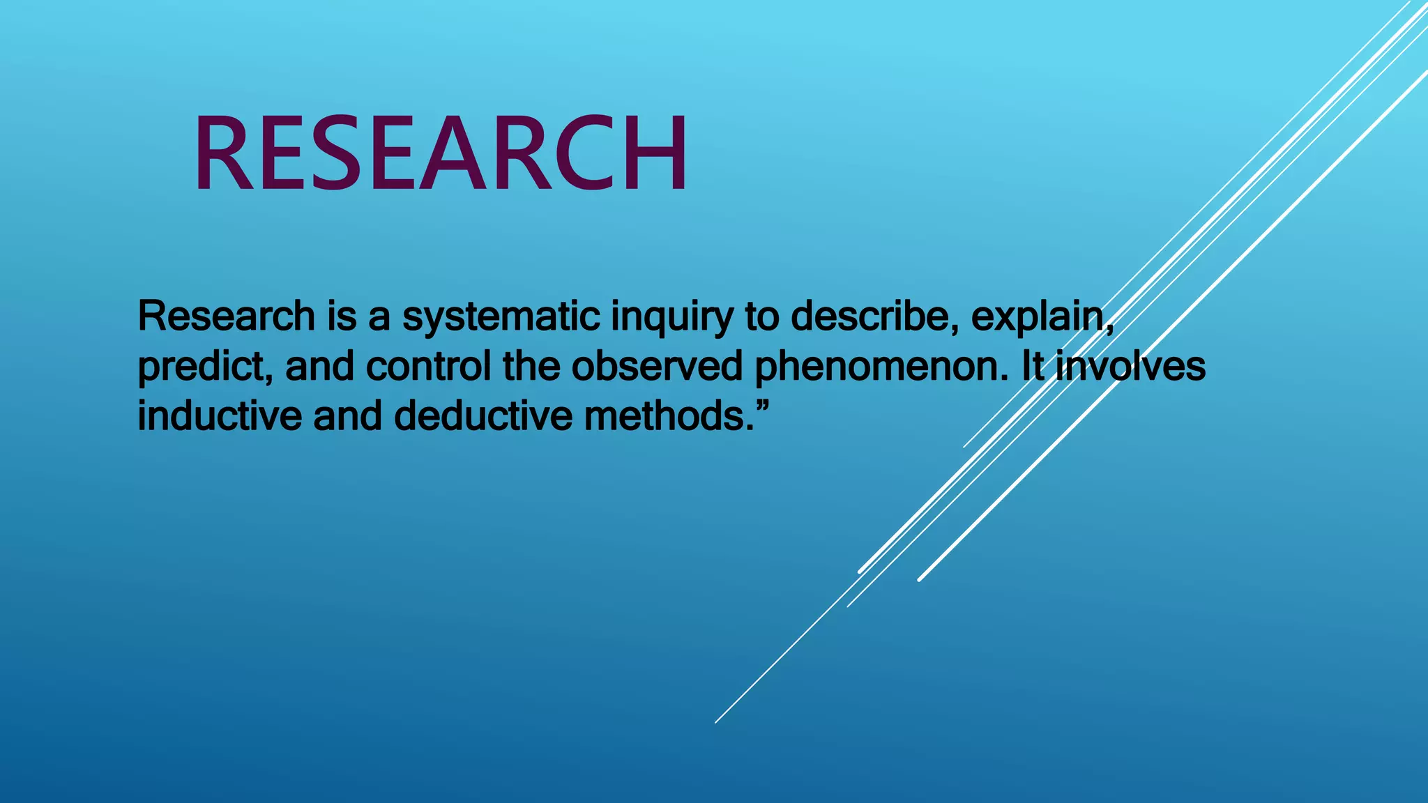 Types of research pptx