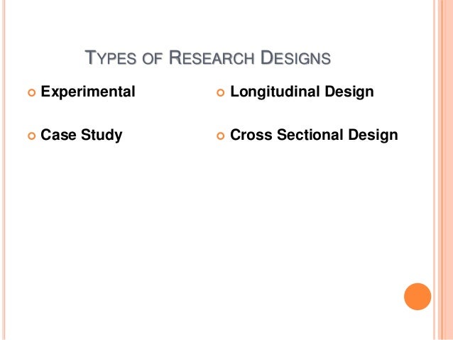 Types of Research Design for Social Sciences
