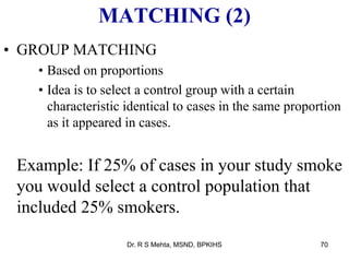 Types of Research Designs RS Mehta | PPSX