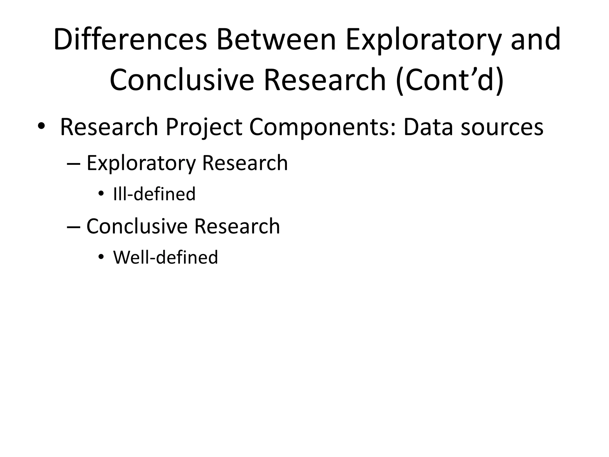 Types of research mba mr PPT