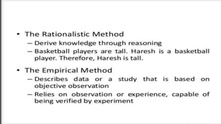 Types of research 