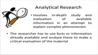 Types of research 