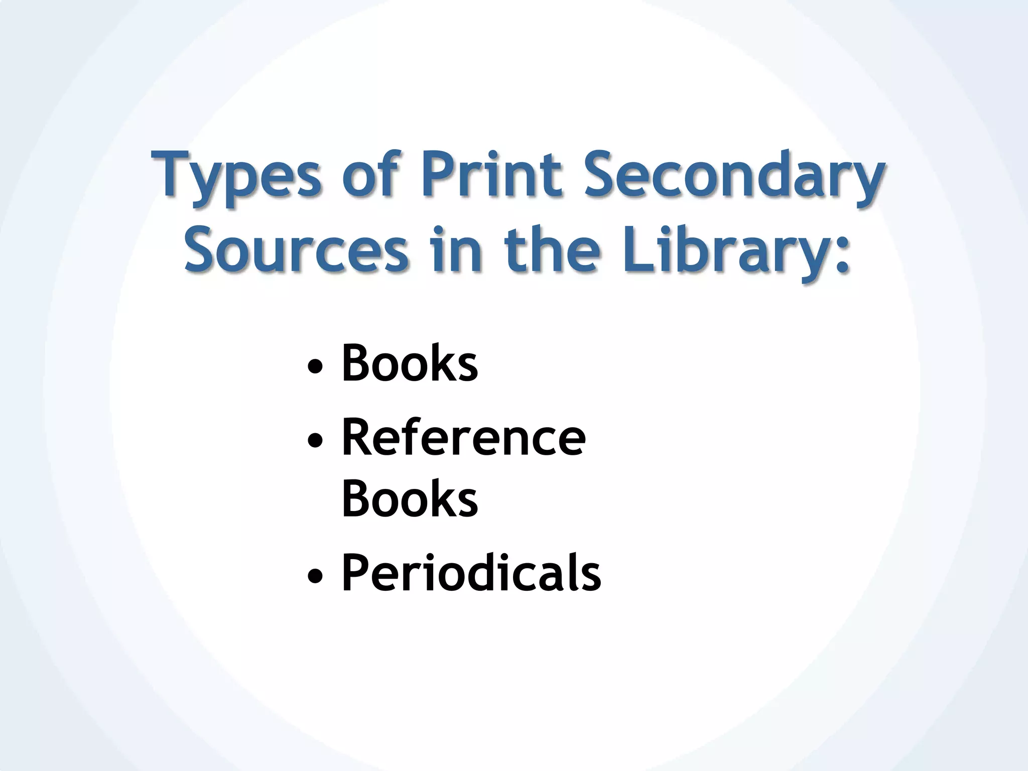 Primary sources can be available in electronic format so that more people have access to the sources without damaging the original source or traveling far to see it. (Primary sources are also more rare than secondary sources.)