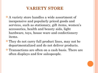 Types of retailers | PPT