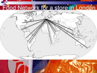 Food Network for a store in London 