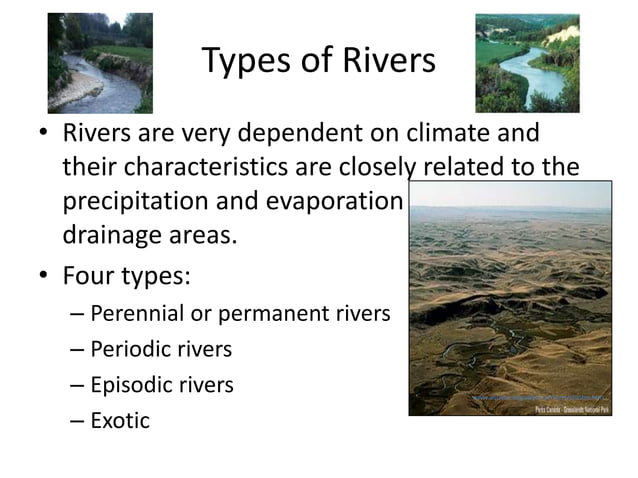 Types of Rivers | PPTX