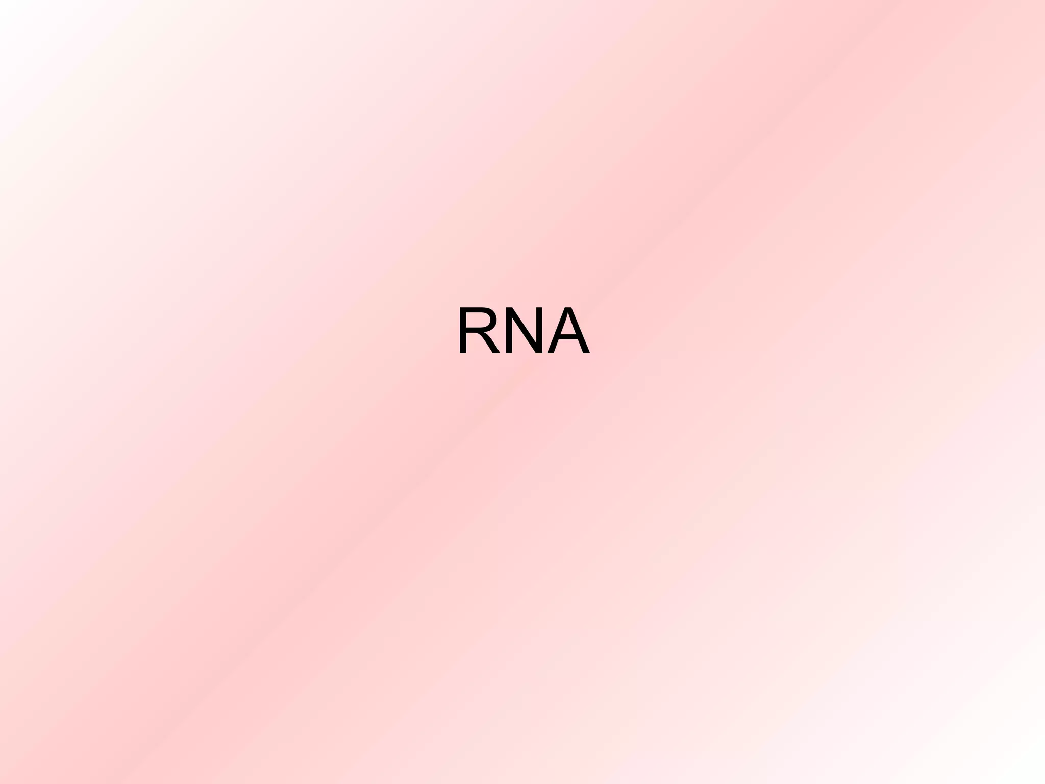 RNA