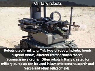 Types of robots