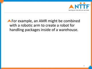 TYPES OF ROBOTS IN INDUSTRY ON THE BASIS OF THEIR DEGREE OF FREEDOM..pptx