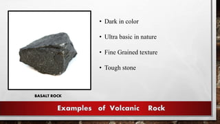 Basic Rock Types of rock | PDF