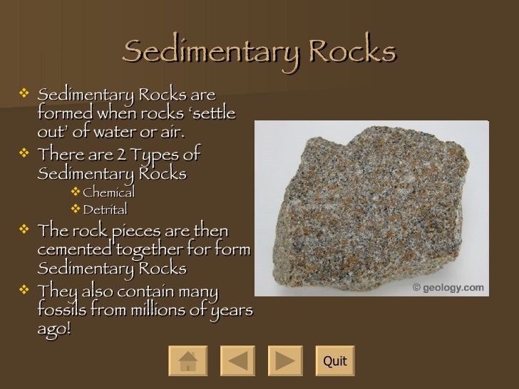 Types Of Rocks!